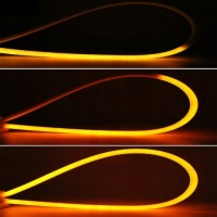 фото thumb №16, Світло денні drl led стрічка ремінь плаваючий динамічні поворотник 60cm