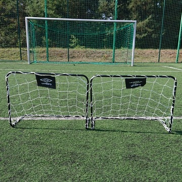 МЕТАЛЛИЧЕСКИЕ ФУТБОЛЬНЫЕ ВОРОТА детские ворота 2 шт UMBRO