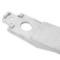 фото thumb №13, 1 пара нижних креплений радиатора 13243026 серебристый нижний кронштейн монтажный радиатора