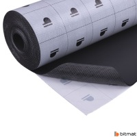 Пена kauczukowa bitmat samoprzylepna изоляционная акустическая 6mm 10x100cm Доставка, фото thumb