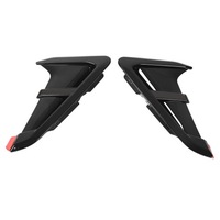 фото thumb №7, 2 szt. блестящие чёрные боковой защита воздуховод воздуха заменители dla x4