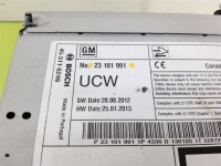 Радио дисплей панель zafira tourer c navi 900 23101991 95196687 20875737 Оригинал, фото thumb