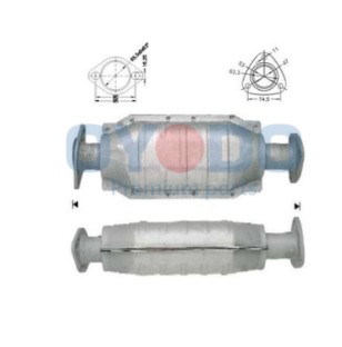 фото thumb №2, Каталізатор honda