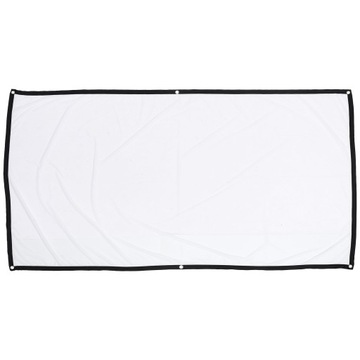 ПРОЕКЦИОННЫЙ ЭКРАН НАРУЖНЫЙ ВНУТРЕННИЙ КВАДРАТНЫЙ ЗАНАВЕС 186X105CM
