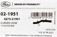 фото thumb №2, Gates шланг труба системи охолодження mini r60 r61