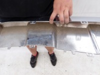 Mercedes ml166 a166 w166 amg 15- dół спойлер бампера перед Цена, фото thumb