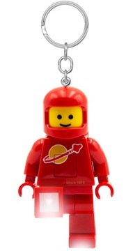 LEGO BRELOK LATARKA LED SPACE CLASSIC ASTRONAUTA SPACEMAN CZERWONY RED