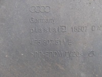 Audi a6 c6 lift 2010r sedan бампер задняя задний lak. lx7w pod dwa выхлопы Оригинал, фото thumb