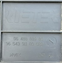 фото thumb №6, Peugeot 607 рестайлінг захист під бампер передній 9648888980