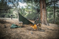 Кемпинговый тент Helikon Supertarp Small, черный