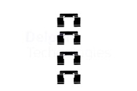 фото thumb №2, Набір монтажний гальмівні колодки перед nissan almera ii primera 1.5-2.2d