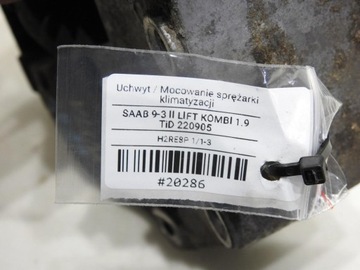 фото thumb №8, Лапи крепление компрессора saab 9-3 ii 1.9 tid