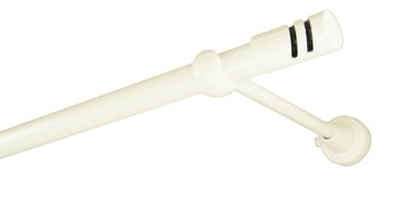 KARNISZ METAL poj. fi 19 / 140 cm bez zapinek