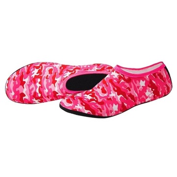 Miękkie buty do wody Ultralekkie skarpetki do nurkowania Slip On Dance Swim Dive Red