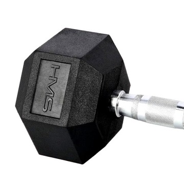 STAŁA Hantla Treningowa Gumowa do Ćwiczeń 18kg