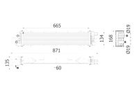 Купить Mahle интеркулер радиатор воздуха впускной renault trafic 3, фото thumb