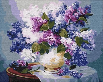 КРАСКИ ПО ЦИФРАМ В РАМКЕ Цветы Картины по номерам ARTNAPI
