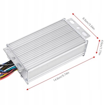 ROWER KONTROLER LCD 500W48V BEZSZCZOTKOWY STEROWNIK SILNIKA DO SKUTERÓW ELE