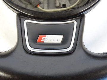 фото thumb №6, Кермо стьобана шкіра мульті s-line audi a4 b8 a5 8t рестайлінг 8k0419091cb