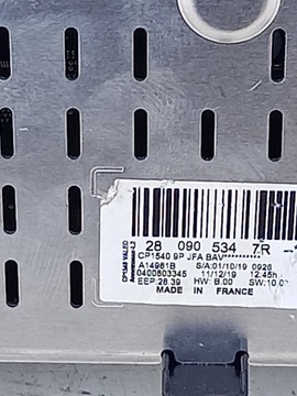 фото thumb №5, Дисплей renault scenic iv 280905347r