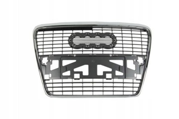 фото thumb №1, Audi a6 c6 2004-2008 решітка середня хром нова