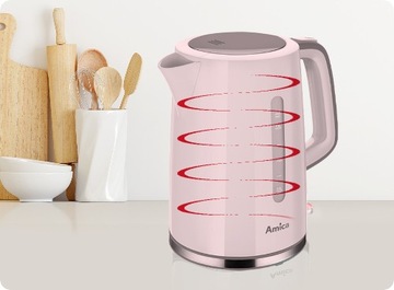 Электрический чайник Amica KD 3011 1,7л 2200Вт