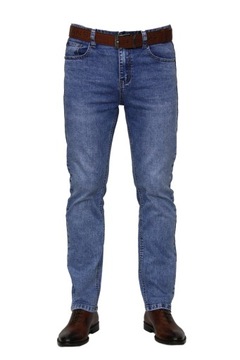 SPODNIE MĘSKIE JEANS REGULAR W36 L30 PAS 94-96