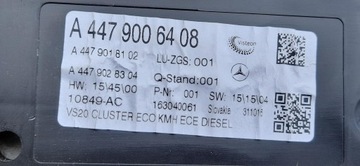 фото thumb №7, Спидометр приборы европа mercedes vito w447 a4479006408