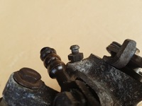 фото thumb №6, Суппорт тормозной + скоба левый зад opel zafira b astra h 38mm исправный