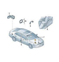 Наклейка інформаційна холодоагент кондиціонера seat volkswagen skoda 5c6010008 Ціна, фото thumb