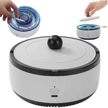 фото thumb №1, Інтелектуальний попільничка автомобільна самозгасаюча бездимний очищувач