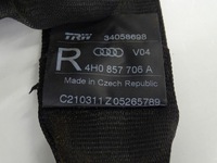 фото thumb №3, Pas безпеки праві перед переднє пасажира audi a8 d4 4h0857706a