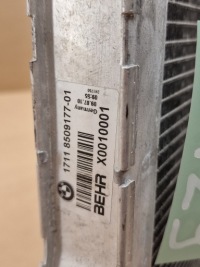 Радіатор води bmw serii 5 f10 f11 дизель 2.0d 3.0d Доставка, фото thumb