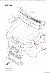 фото thumb №1, Suzuki sx4 s-cross 2022- - защита подкрылок верхний правый