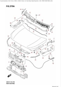 фото thumb №1, Suzuki sx4 s-cross 2022- - захист замка капот