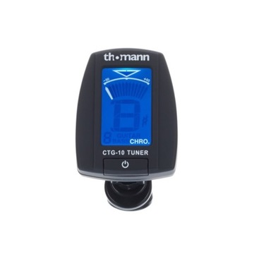 CTG-10 Tuner do ukulele Thomann + kostki filcowe 5 szt. Segovia