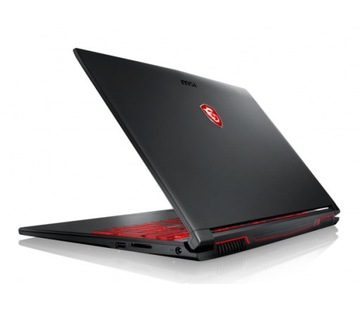 MSI GV62 i5-7300HQ 32GB 2TB SSD+1TB MX150 FHD MAT W10 Czarny