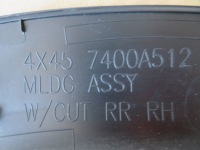 фото thumb №16, Mitsubishi eclipse молдинг накладка крыльев правая зад cross 7400a512 -remo