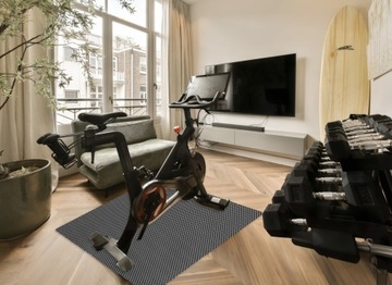 Mata ochronna pod sprzęt FITNESS BIEŻNIE ORBITREK ROWER WIOŚLARZ 135x70