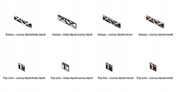 TOP LINE Карниз - ЗАКРЫТЫЙ - БЕЛЫЙ ГЛЯНЦЕВЫЙ - 300 см