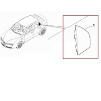 фото thumb №1, Накладка стійка задня права alfa romeo 159 kombi sw