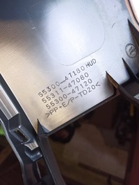 фото thumb №10, Prius + plus приборная панель приборная консоль