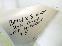 Бампер перед передній bmw x3 g01 x4 g02 lift m-pakiet Київ, фото thumb