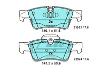 фото thumb №1, Ate тормозные колодки тормозные керамические mercedes gl x164