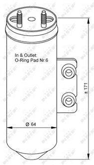 фото thumb №2, Nrf осушитель кондиционера 33198