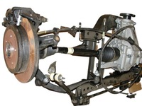 фото thumb №1, Mercedes ml w163 163 задние подвешивание полуось балка