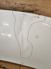 Капот courier mk2 2 2 Київ, фото thumb