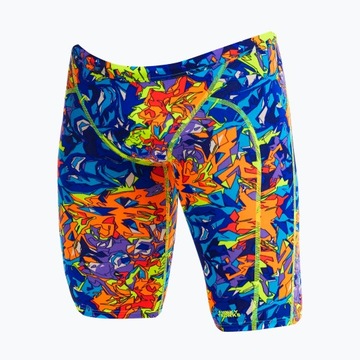 Мужские джемперы для плавания Funky Trunks Training Jammers смешанный беспорядок 38