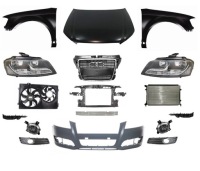 Купити Audi a3 8p 08-12 перед фара капот крило ремінь, фото thumb