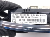 фото thumb №16, Mercedes-benz ml w164 панель клімат-контролю 2010 a2519063500
